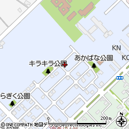 北海道江別市大麻元町158-82周辺の地図