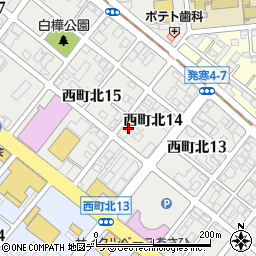 北海道ＣＭＣ社屋アネックス周辺の地図