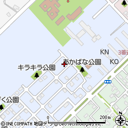 北海道江別市大麻元町158-59周辺の地図