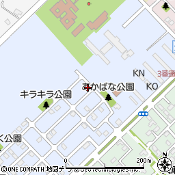 北海道江別市大麻元町158-60周辺の地図