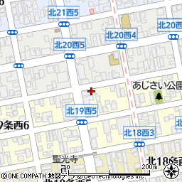 京呉服西陣周辺の地図