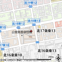 市営住宅美香保団地４号棟周辺の地図