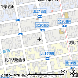 ダイダン北海道支店周辺の地図