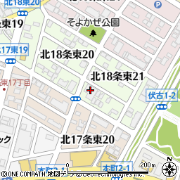 ジェイコム札幌周辺の地図