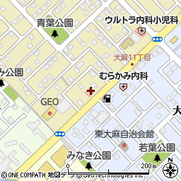 大麻ファミリー歯科周辺の地図