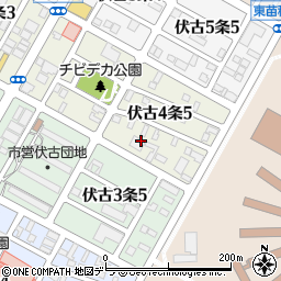 札幌　くもんサービス周辺の地図
