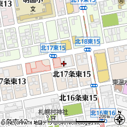 札幌東豊病院周辺の地図