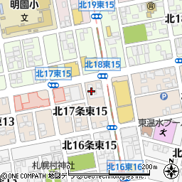 株式会社ノース技研　札幌支店周辺の地図