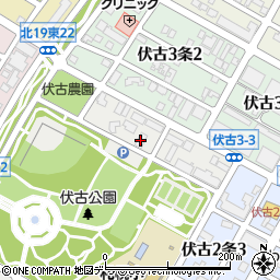 グループホーム伏古公園周辺の地図