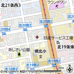 サンコーポラス札幌周辺の地図