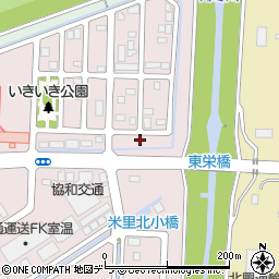 株式会社ＴＭ技建　米里資材センター周辺の地図