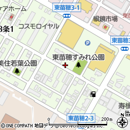 北海道札幌市東区東苗穂３条周辺の地図