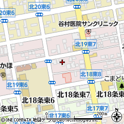 藤建設株式会社　札幌支店周辺の地図