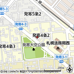 理研化学商事株式会社札幌営業所周辺の地図