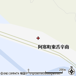 北海道釧路市阿寒町東舌辛南周辺の地図