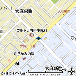 大麻新町２５周辺の地図