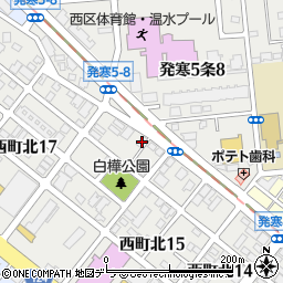 北沢産業株式会社　札幌支店周辺の地図