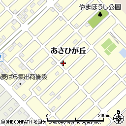 北海道江別市あさひが丘29-1周辺の地図