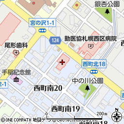 医療法人明日佳 札幌宮の沢脳神経外科病院周辺の地図