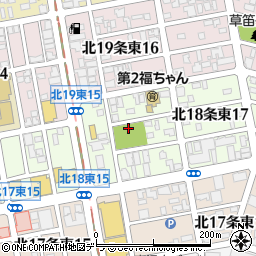 北海道札幌市東区北１８条東16丁目周辺の地図