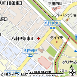 ＪＧコーポレション北海道営業所周辺の地図
