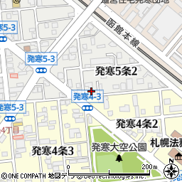 渡辺ふとん店周辺の地図