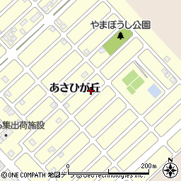 北海道江別市あさひが丘29-11周辺の地図