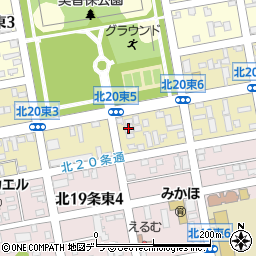 協和電工株式会社　札幌支店周辺の地図