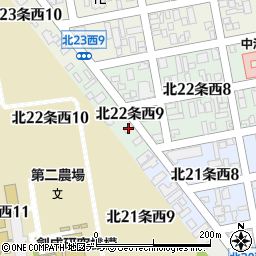 アイビースクエア札幌Ｐ－６周辺の地図