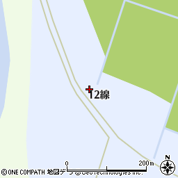 北海道釧路市阿寒町東舌辛１２線周辺の地図