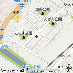 〒069-0814 北海道江別市野幌松並町の地図
