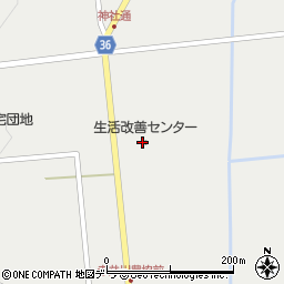 赤井川村役場　生活改善センター周辺の地図