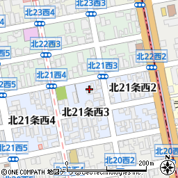 極真会館北海道本部周辺の地図