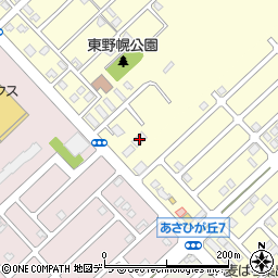 北海道江別市野幌東町64-5周辺の地図