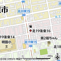 空知信用金庫札幌東支店周辺の地図