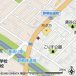 アジアン食堂スーリヤ江別店周辺の地図