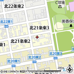 トキワ産業株式会社　札幌営業所周辺の地図