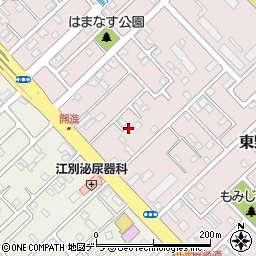 北海道江別市東野幌本町19周辺の地図