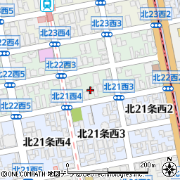 フラットＮ２２周辺の地図