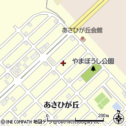 北海道江別市あさひが丘18-3周辺の地図