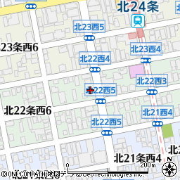 遠軽信用金庫札幌支店周辺の地図