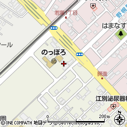 日本キリスト教団野幌教会周辺の地図