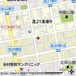 株式会社タカシマ　札幌営業所周辺の地図