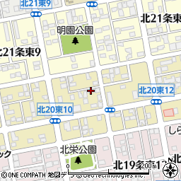 第３北川荘周辺の地図