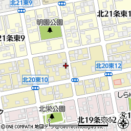 スコレー札幌周辺の地図