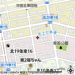 北海道臨床衛生検査技師会立衛生検査所周辺の地図