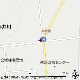 北海道余市郡赤井川村赤井川410周辺の地図