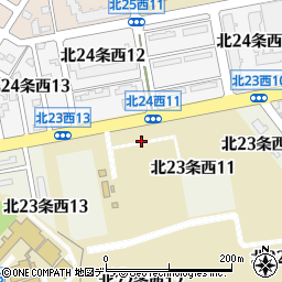 札幌環状線周辺の地図