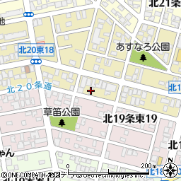 ハウス昭栄周辺の地図