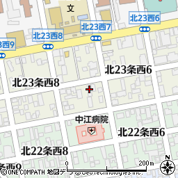札幌一時生活支援協議会（一般社団法人）周辺の地図